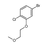 4-Bromo-1-chloro-2-(2-methoxyethoxy)benzene