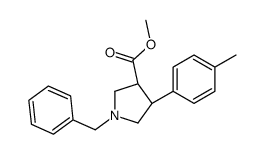 Methyl (3R,4S)-1-benzyl-4-(4-methylphenyl)-3-pyrrolidinecarboxyla te