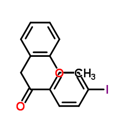 1-(4-Iodophenyl)-2-(2-methoxyphenyl)ethanone CAS:898784-93-5 第1张