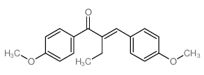 (2E)-1-(4-methoxyphenyl)-2-[(4-methoxyphenyl)methylidene]butan-1-one