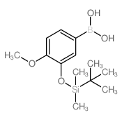 [3-[tert-butyl(dimethyl)silyl]oxy-4-methoxyphenyl]boronic acid