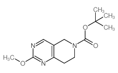 tert-butyl 2-methoxy-7,8-dihydro-5H-pyrido[4,3-d]pyrimidine-6-carboxylate