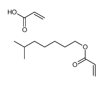 6-methylheptyl prop-2-enoate,prop-2-enoic acid