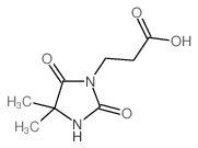 3-(4,4-dimethyl-2,5-dioxoimidazolidin-1-yl)propanoic acid