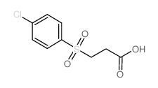 3-(4-chlorophenyl)sulfonylpropanoic acid