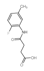 4-(2-fluoro-5-methylanilino)-4-oxobutanoic acid