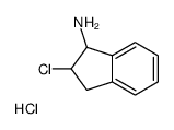 2-Chloro-1-indanamine hydrochloride (1:1)