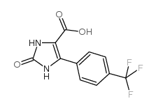 1,3-dihydro-imidazol-2-one-5-(4-trifluoromethyl)phenyl-4-carboxylic acid