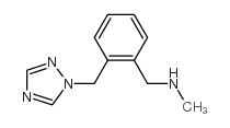 N-methyl-1-[2-(1,2,4-triazol-1-ylmethyl)phenyl]methanamine