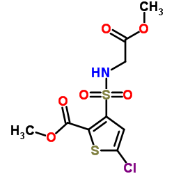 methyl 5-chloro-n-(methoxycarbonylmethyl)-3-sulfamoylthiophene-2- carboxylate Cas:906522-87-0 第1张