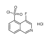 4-fluoroisoquinoline-5-sulfonyl Chloride Hydrochloride CAS:906820-08-4 manufacturer price 第1张