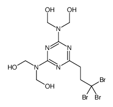 {[6-(3,3,3-Tribromopropyl)-1,3,5-triazine-2,4-diyl]dinitrilo}tetr amethanol