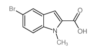 5-Bromo-1-methyl-1H-indole-2-carboxylic acid CAS:90766-47-5 第1张