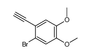 1-Bromo-2-ethynyl-4,5-dimethoxybenzene CAS:90772-55-7 第1张