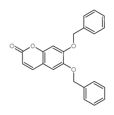 6,7-bis(phenylmethoxy)chromen-2-one CAS:909-84-2 第1张