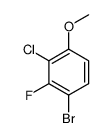 1-Bromo-3-chloro-2-fluoro-4-methoxybenzene