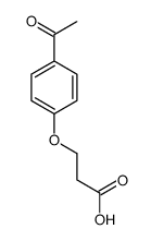 3-(4-Acetylphenoxy)propanoic acid