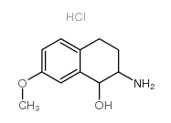 2-amino-7-methoxy-1,2,3,4-tetrahydro-naphthalen-1-ol hydrochloride