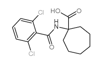 1-[(2,6-dichlorobenzoyl)amino]cycloheptane-1-carboxylic acid