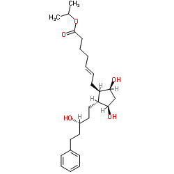 propan-2-yl 7-[(1R,2R,3R,5S)-3,5-dihydroxy-2-[(3S)-3-hydroxy-5-phenylpentyl]cyclopentyl]hept-5-enoate