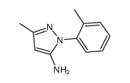 5-methyl-2-(2-methylphenyl)pyrazol-3-amine