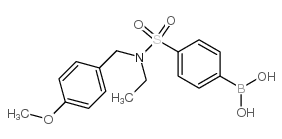 (4-(N-Ethyl-N-(4-methoxybenzyl)sulfamoyl)phenyl)boronic acid CAS:913835-55-9 第1张