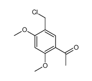 1-[5-(Chloromethyl)-2,4-dimethoxyphenyl]ethanone