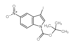 tert-butyl 3-iodo-5-nitroindole-1-carboxylate CAS:914349-32-9 第1张