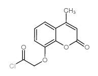 2-(4-methyl-2-oxochromen-7-yl)oxyacetyl chloride