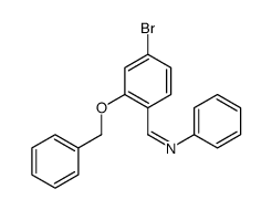 1-(4-bromo-2-phenylmethoxyphenyl)-N-phenylmethanimine