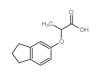 2-(2,3-dihydro-1H-inden-5-yloxy)propanoic acid