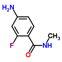 4-AMINO-2-FLUORO-N-METHYLBENZAMIDE CAS:915087-25-1 manufacturer price 第1张