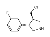 [4-(3-fluorophenyl)pyrrolidin-3-yl]methanol