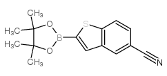 2-(4,4,5,5-tetramethyl-1,3,2-dioxaborolan-2-yl)-1-benzothiophene-5-carbonitrile