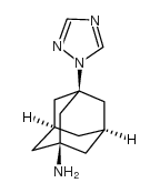 3-(1,2,4-triazol-1-yl)adamantan-1-amine