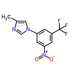 4-methyl-1-[3-nitro-5-(trifluoromethyl)phenyl]imidazole