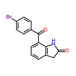 7-(4-Bromobenzoyl)-1,3- Dihydro-2H-indol-2-one CAS:91713-91-6 第1张