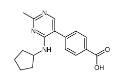 4-[4-(cyclopentylamino)-2-methylpyrimidin-5-yl]benzoic acid CAS:917895-92-2 第1张