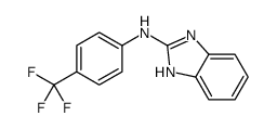 N-[4-(trifluoromethyl)phenyl]-1H-benzimidazol-2-amine