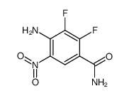 4-Amino-2,3-difluoro-5-nitrobenzamide