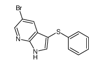 5-Bromo-3-(phenylsulfanyl)-1H-pyrrolo[2,3-b]pyridine