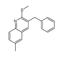 3-benzyl-6-methyl-2-methylsulfanylquinoline