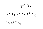 4-Chloro-2-(2-fluorophenyl)pyridine