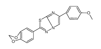 2-(1,3-benzodioxol-5-yl)-6-(4-methoxyphenyl)imidazo[2,1-b][1,3,4]thiadiazole