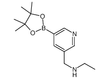 N-[[5-(4,4,5,5-tetramethyl-1,3,2-dioxaborolan-2-yl)pyridin-3-yl]methyl]ethanamine