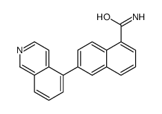 6-isoquinolin-5-ylnaphthalene-1-carboxamide CAS:919363-03-4 第1张