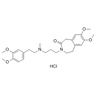 Zatebradine (hydrochloride)