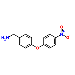 1-[4-(4-Nitrophenoxy)phenyl]methanamine