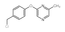 2-[4-(chloromethyl)phenoxy]-6-methylpyrazine