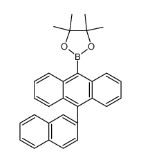 9-(4,4,5,5-Tetramethyl-[1,3,2]dioxaborolan-2-yl)-10-naphthalen-2-ylanthracene Cas:922518-84-1 第1张